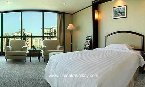 Guestroom of Century Golden Rosources Hotel Beijing