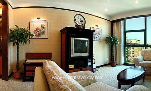 Guestroom of Century Golden Rosources Hotel Beijing