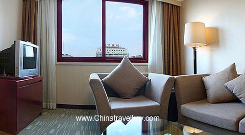 Lobby of Chong Wen Men Hotel Beijing