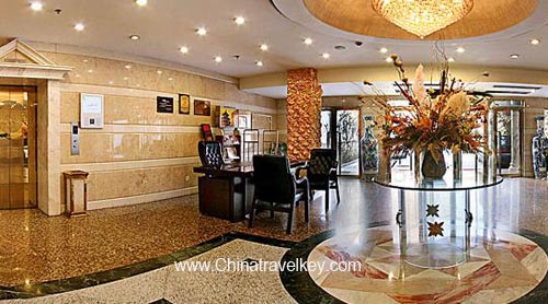 Lobby of Dong Chang An Hotel Beijing