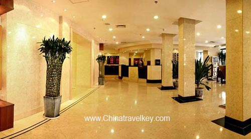 Lobby of Exhibition Centre Hotel