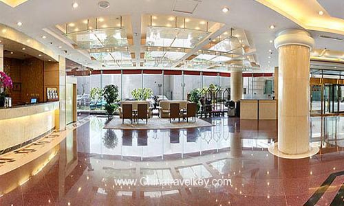Lobby of Gloria Plaza Hotel Beijing