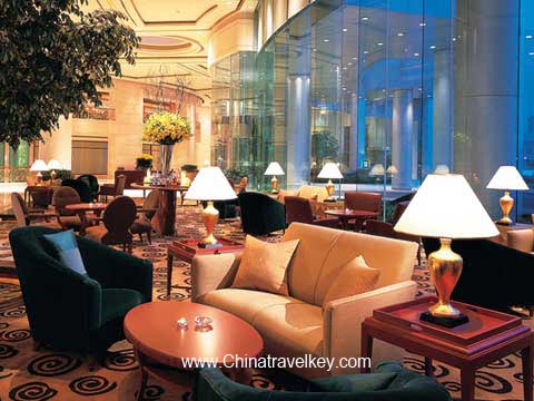 Lobby of Grand Hyatt Hotel Beijing