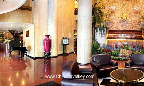 Lobby of Henan Plaza Hotel Beijing