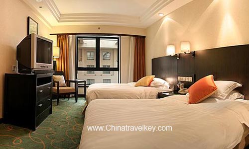 Guestroom of Holiday Inn Crown Plaza Beijing