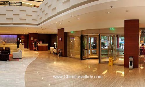 Lobby of Holiday Inn Crown Plaza Beijing