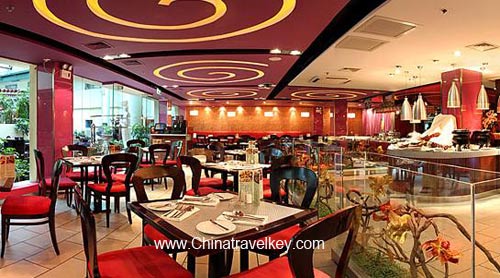 Restaurant of Holidayinn Downtown Beijing