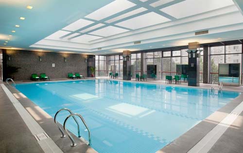 Swimming Pool of Holiday Inn Temple of Heaven Beijing
