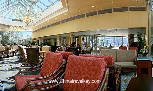 Lobby of Jianguo Hotel Beijing