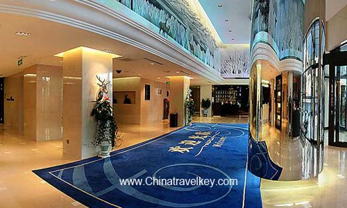 Lobby of Jilin Plaza Hotel Beijing