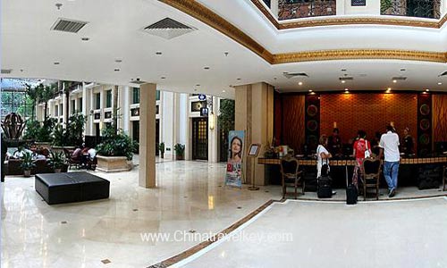 Lobby of Jinlong Hotspring Apartment Beijing