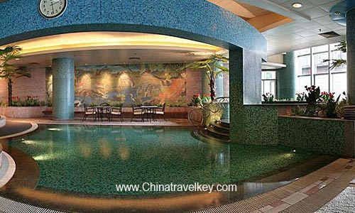 pool of Kerry Center Hotel Beijing