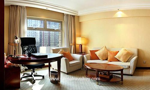 Guestroom of Landmark Tower Hotel Beijing