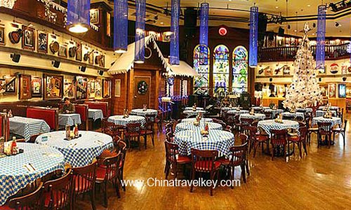 Restaurant of Landmark Tower Hotel Beijing