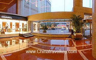 Lobby of Peninsula Palace Hotel Beijing