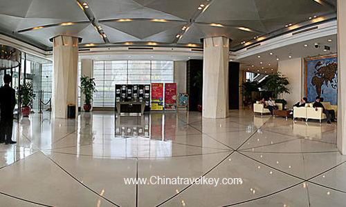 Lobby of Plaza Hotel Beijing