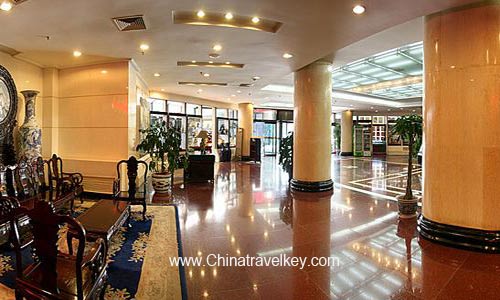 Lobby of San Yuan Jin An Hotel Beijing