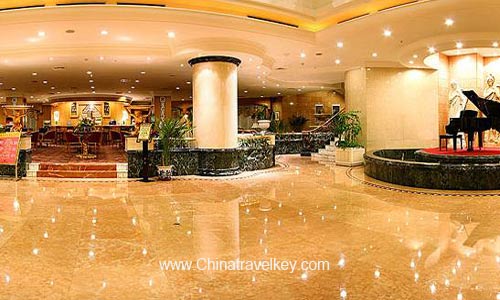 Lobby of Xinyuan Hotel Beijing