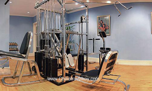 Gymnasium of Xiyuan Hotel Beijing