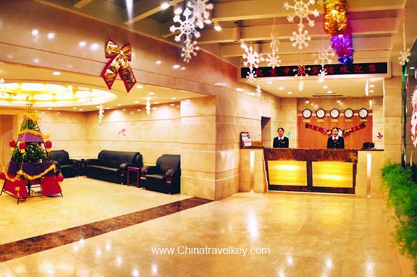 Lobby of Zhongmei Hotel Beijing