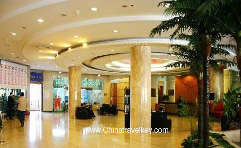 Lobby of Zhongyan Hotel Beijing