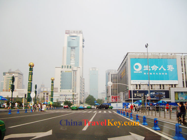 photo of chengdu street