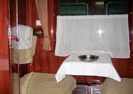 deluxe soft sleeper of K3 train