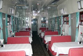restaurant of K3 train
