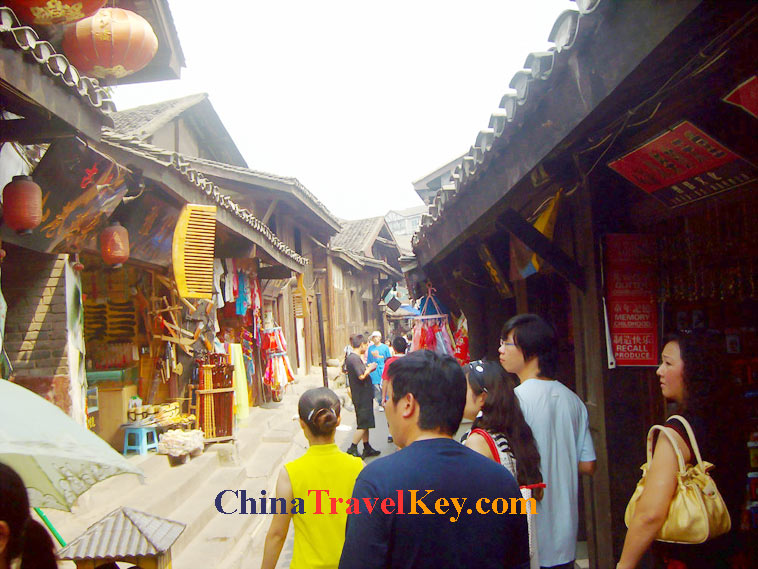 photo of chongqing ciqikou ancient town