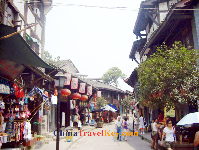 photo of chongqing ciqikou ancient town