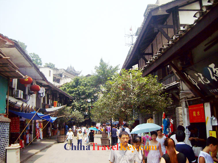photo of chongqing ciqikou ancient town