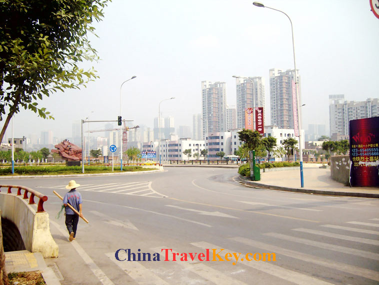 photo of chongqing street