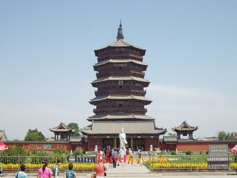 photo of datong wooden pagoda