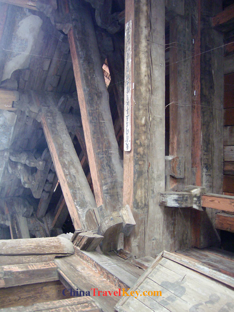 photo of datong wooden pagoda