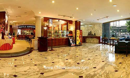 Lobby of Victory Hotel Guangzhou