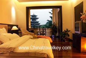 Guestroom of Merryland Resort Hotel Guilin