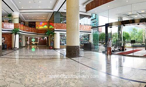 Lobby of Plaza Hotel Guilin