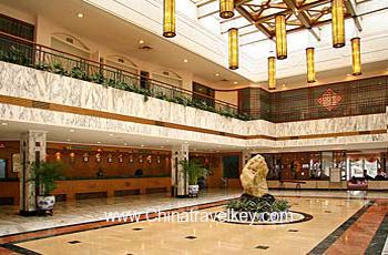 Lobby of Ronghu Hotel Guilin