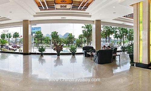 Lobby of Universal Hotel Guilin