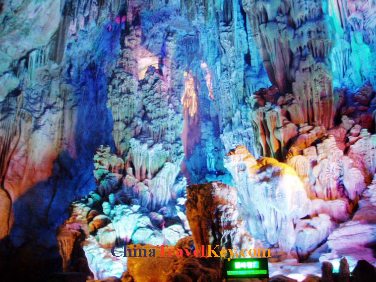 photo of guilin reed flute cave