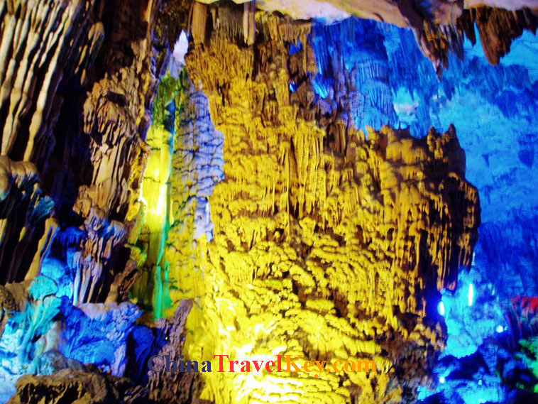 photo of guilin reed flute cave