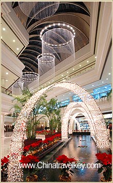 Lobby of Golden Horse Hotel Hangzhou