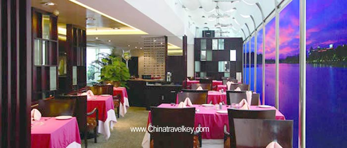 Restaurant of Huachen International Hotel Hangzhou