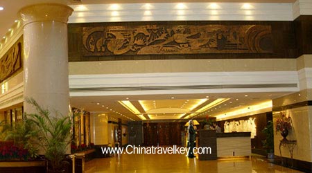 Lobby of New Century Hotel Hangzhou 