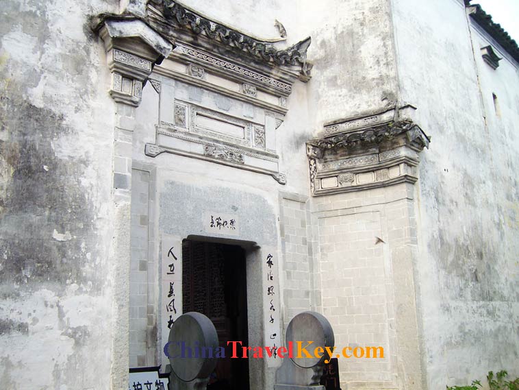 photo of huangshan hongcun village