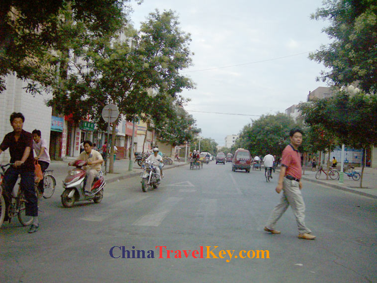 photo of jiuquan street
