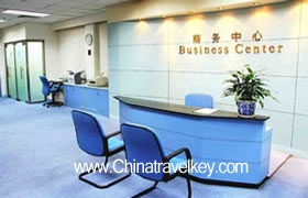 Business Center of Haitian Hotel Qingdao