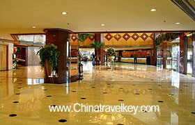Lobby of Haitian Hotel Qingdao