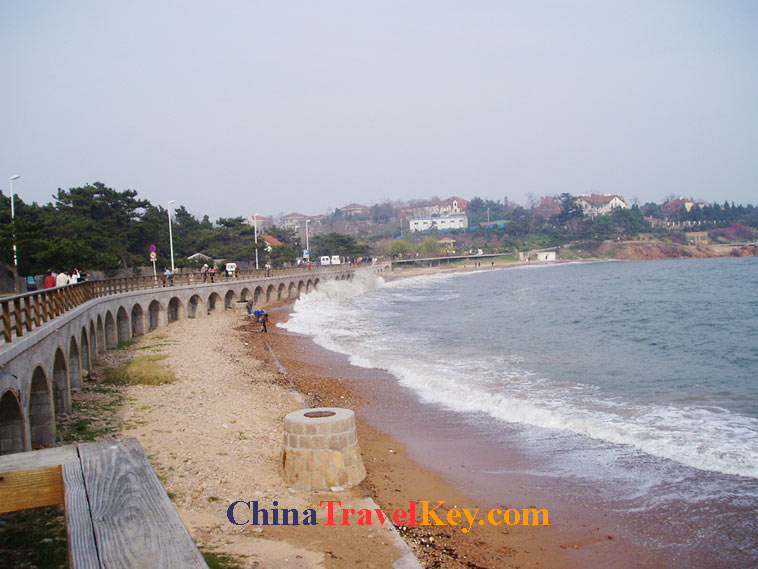 photo of qingdao badaguan scenic area