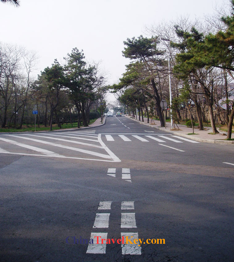 photo of qingdao badaguan scenic area